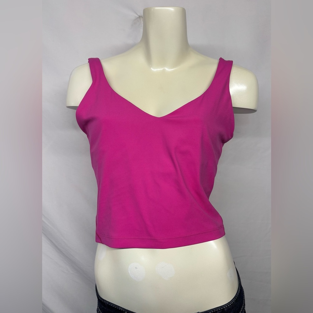 Women's Size 12 Pink lululemon Cropped Tank
